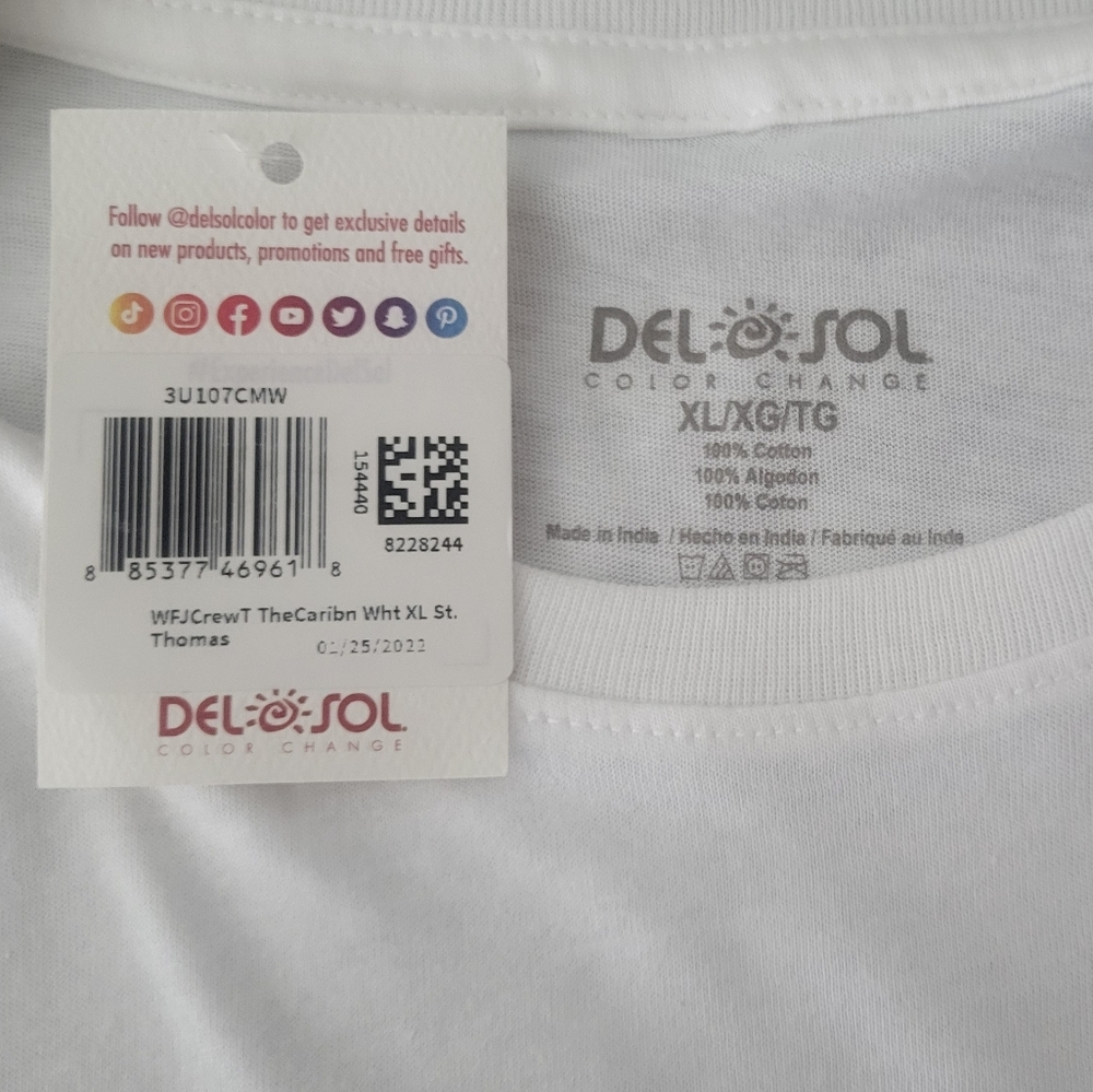 Del Sol Color Changing Tee - Picture 7 of 7